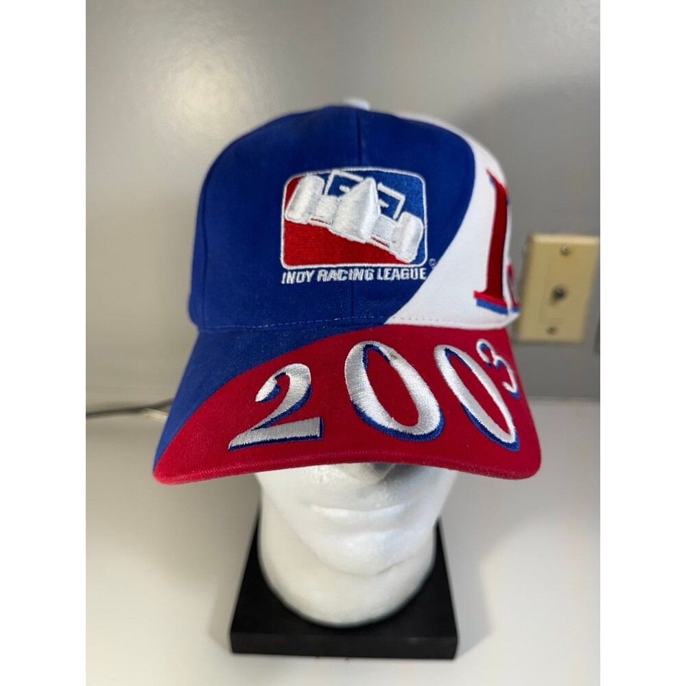 Vintage 2003 Indianapolis 500 Strapback‎ Adjustable Hat IRL Indy Racing League